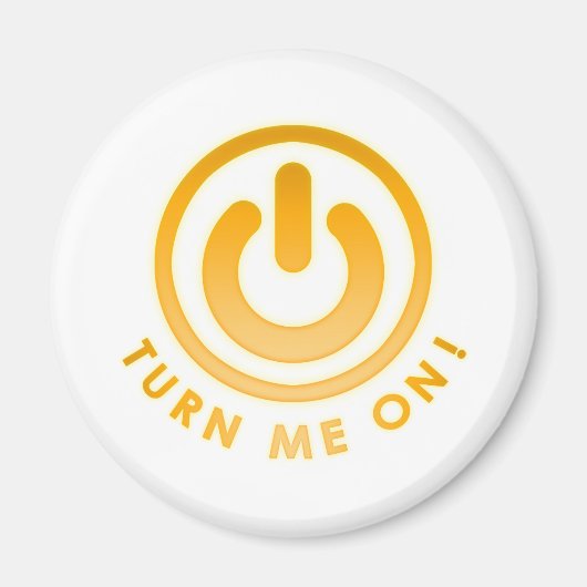 Power Button - Zet me aan Magneet (Voorkant)