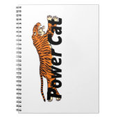 Power Cat-logboek Notitieboek (Voorkant)