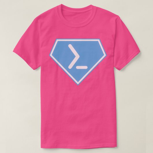 Power Diamond Balsamic Balance voor PowerShell T-shirt (Design voorkant)