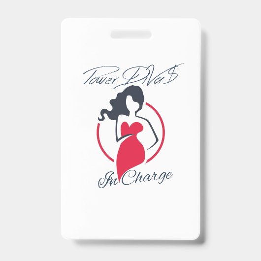 Power DiVa$ in Charge Badge (Voorzijde)
