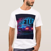Power Drifter T-Shirt – Fueled by Adrenaline Tee (Devant)
