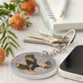 Power Eagle Sky Keychain (Voorkant Rechts)