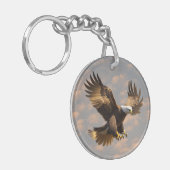 Power Eagle Sky Keychain (Voorkant Links)