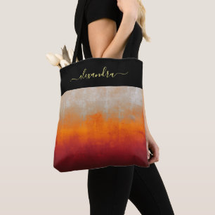 Power Girl Colors rustic ombre chic gepersonalisee Draagtas