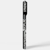 Power Grip Téléphone Coque noir Veiny Dumbbell Des (Verso / Droite)