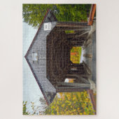 Power House Covered Bridge, Vermont Legpuzzel (Verticaal)