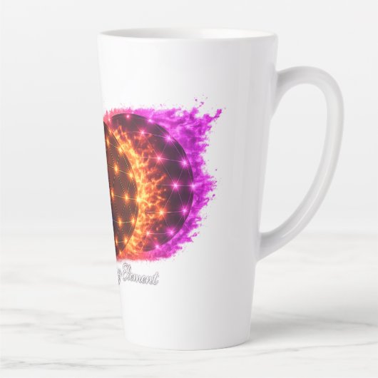 Power in Every Element Mug – Fire Water Energy Geo (Droite)
