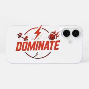 POWER MOVE – Dynamisch Sport Telefoon Behang iPhone 16 Hoesje