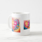 "Power of Love™ V3 Coffee Mug (Devant gauche)