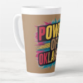 Power of Oklahoma Mug - State Pride Coffee Cup (Angle gauche)