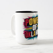 Power of Oklahoma Mug - State Pride Coffee Cup (Devant gauche)