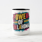 Power of Oklahoma Mug - State Pride Coffee Cup (Centre)