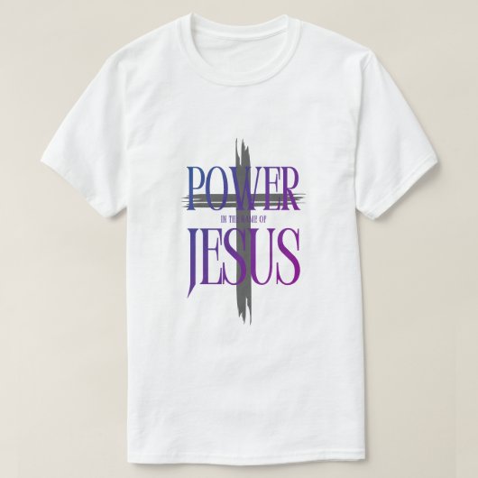 Power of the Name of Jesus T-shirt (Design voorkant)