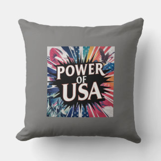 Power of USA Coussin - Américain