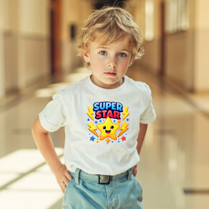 Power Pals™ Super Star Peuter T-Shirt – Schattig &