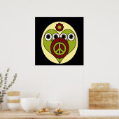 Power Peace Ownership-Poster voor ventilatoren Poster (Keuken)