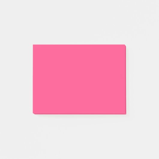 Power Pink Simple 4" x 3" Post-it® Notes (Voorkant)