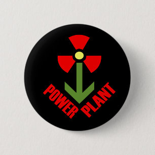 Power Plant Button (zwart)