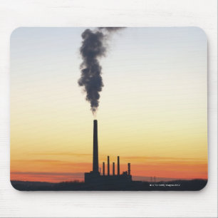 Power Plant Smoke Stack Muismat