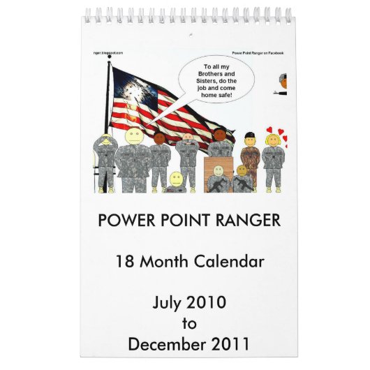 POWER-PUNTSRANGER KALENDER (Hoes)
