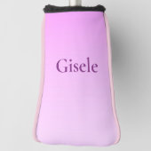 Power roze gradiënt Golf Head Hoesje Golfheadcover (Draai 90)