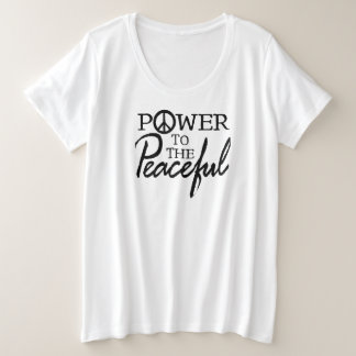 Power To The Peaceful T-shirt