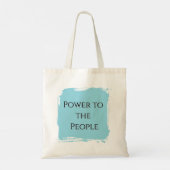 Power to the People tote bag (Dos)