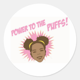 Power to the Puffs Stickers