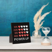 Power Up Bar, Funny, Gamer, Retro, Geek, Nerd Fotoplaat (Insitu)