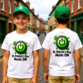 Power Up for the Paddy Party T-shirt