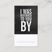 Power Washing Referral Kaart (Voorkant)