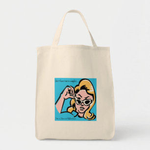 Power Woman Tote Bag