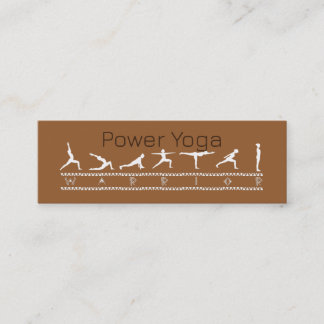 Power Yoga Visitekaartje