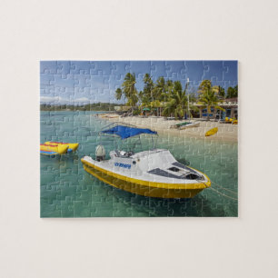 Powerboot en bananenboot legpuzzel