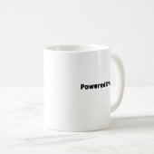 Powered by AI Mug – AI-Themed Gift for Techies  (Devant droit)