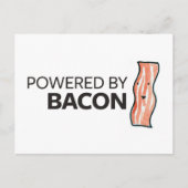 Powered by Bacon Briefkaart (Voorkant)