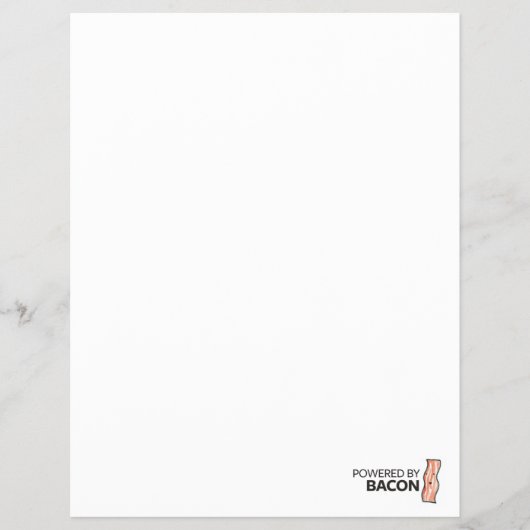 Powered by Bacon Flyer (Voorkant)