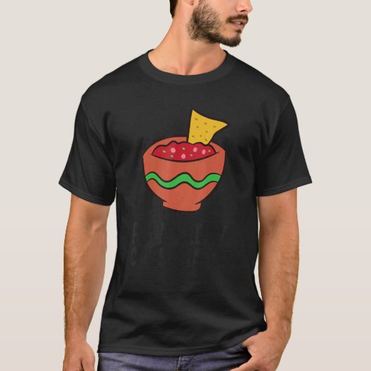 Powered By Chips And Salsa T-shirt (Voorkant)