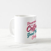 Powered by Coffee – Good Vibes Mug (Devant gauche)