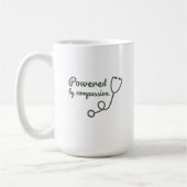 Powered by Compassion Mug (Gauche)