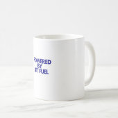 Powered By Jet Fuel Mug (Devant droit)