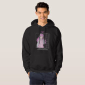 Powered By KPop Korean Pop Kdrama Music Hoodie (Voorkant volledig)