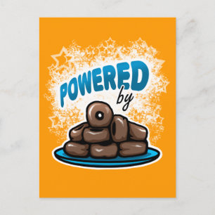 Powered by Little Chocolate Donuts briefkaart