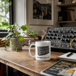 Powered by Oscillators – Vintage Semi-Modular Synt Koffiemok