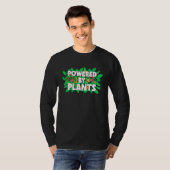Powered By Plants T-shirt (Voorkant volledig)