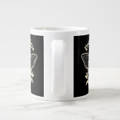 " Powered By Spite " Coffee Mug Extra Grote Beker (Achterkant)