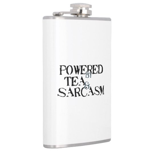 Powered by Tea & Sarcasm Heupfles (Rechts)