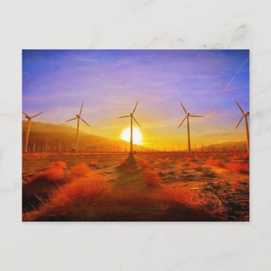 Powered by Wind Briefkaart (Voorkant)
