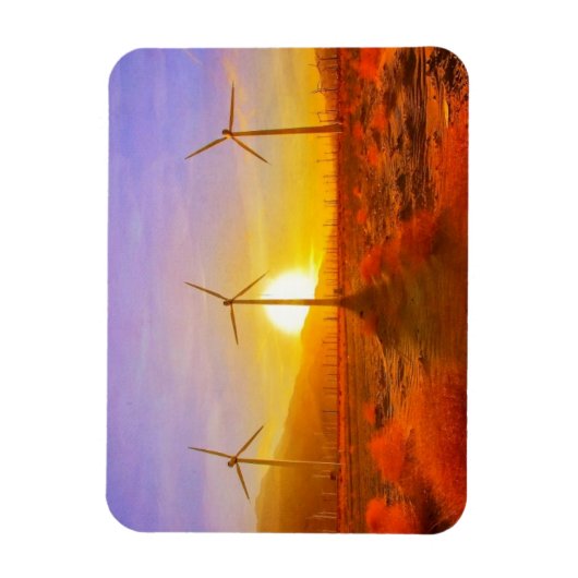 Powered by Wind Magneet (Verticaal)