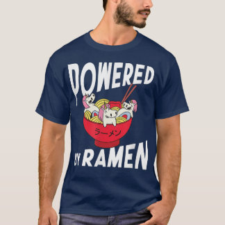 Powered Ramen Anime Noodles Kawaii Japans Japan T-shirt